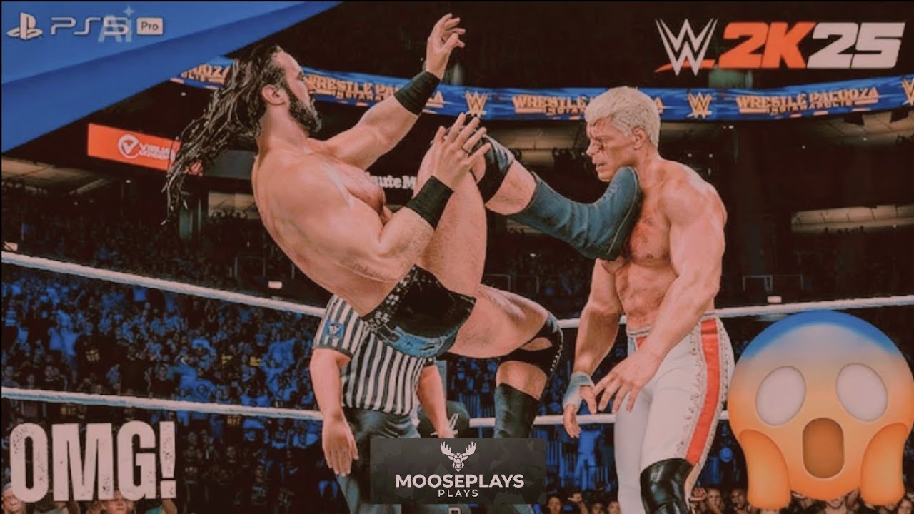 Wwe 2K25 - Drew McIntyre vs Cody Rhodes - UNDISPUTED WWE CHAMPIONSHIP | Full Match Gameplay 