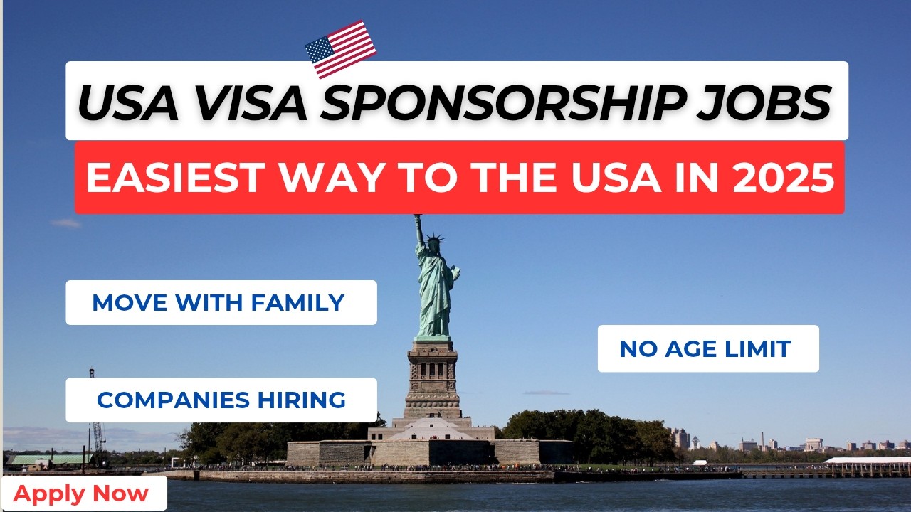 USA Work Visa 2025: Easiest Way for Foreigners to Get H-1B & Tech Jobs