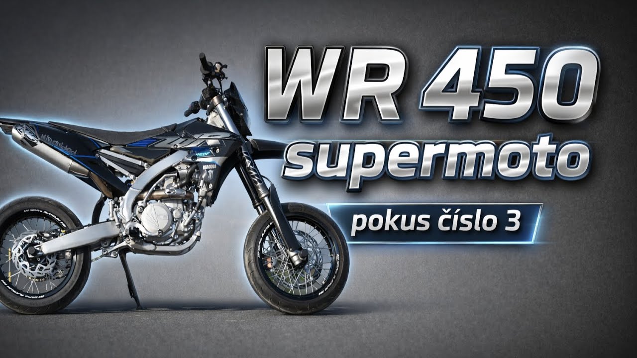 CZ MOTOVLOG #24 | Yamaha SUPERMOTO aneb do třetice v&scaron;eho dobr&eacute;ho?