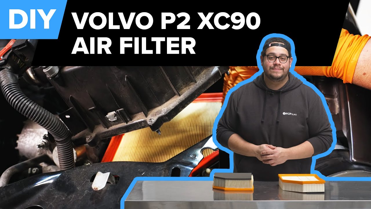Volvo XC90 Engine Air Filter Replacement DIY (2003-2014 P2 Volvo XC90 V8, T5, T6, 3.2 SI6)