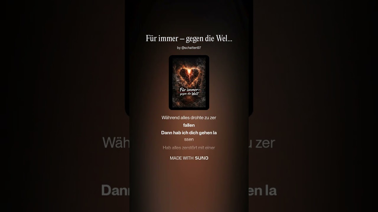 Für immer – gegen die Welt