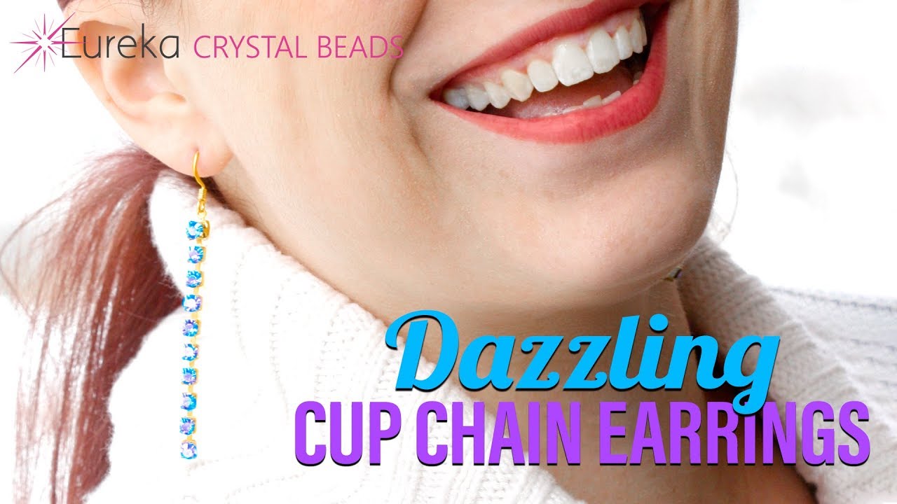 How to Make Crystal Cup Chain 