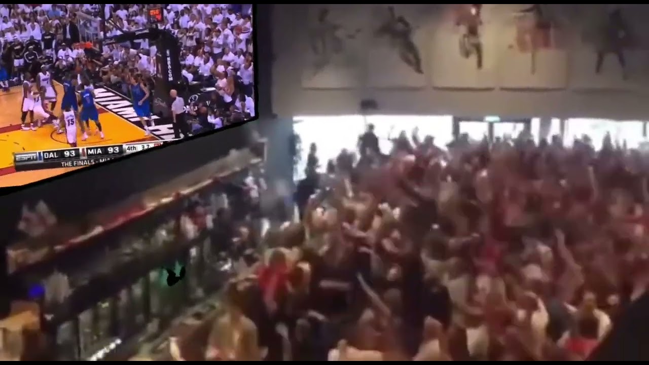 They went crazy&hellip;🤯 #nba #nbafinals #basketball #viral #dirknowitzki #dwaynewade #lebronjames
