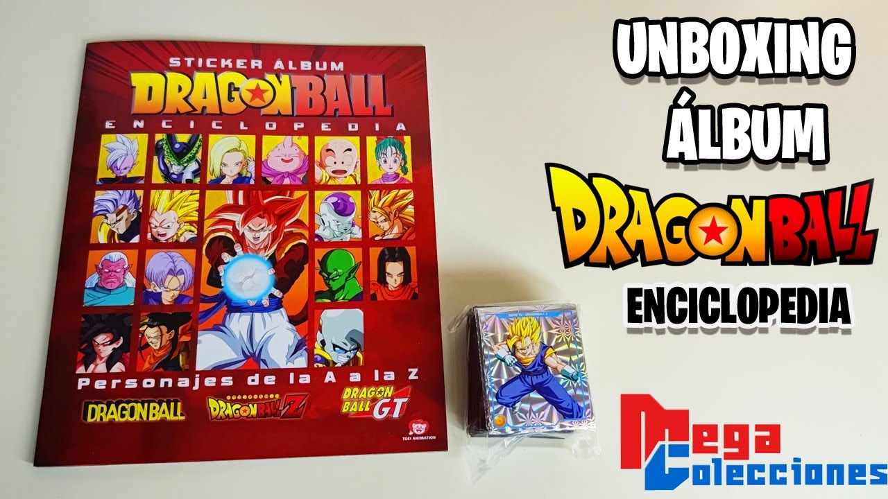 Álbum Dragon Ball Enciclopedia 2022: Reedición Salo de Chile 2008 (Unboxing)