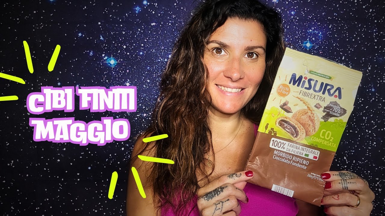 Asmr Ita // Cibi Finiti Maggio 🍬