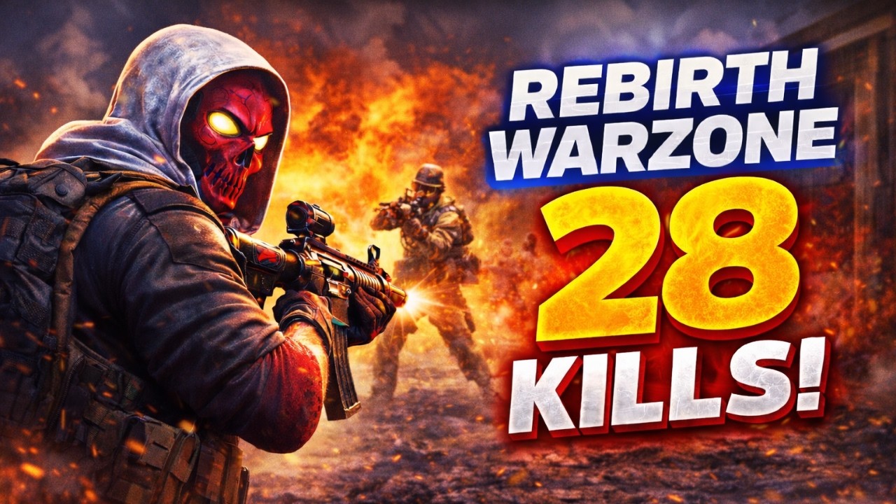 Call of Duty Rebirth Island 28 Kills Rampage! 🔥 (No Commentary)