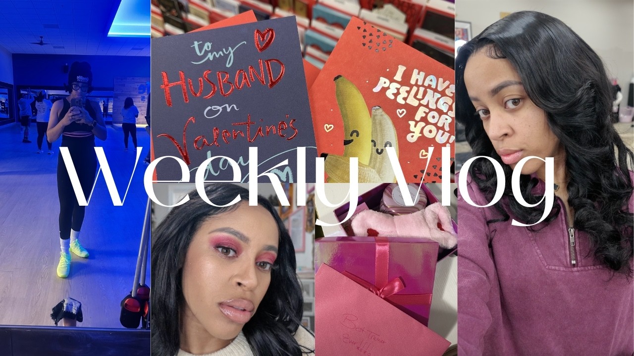 Weekly Vlog | VDay Shopping, New Hair, Gym Baddie & more