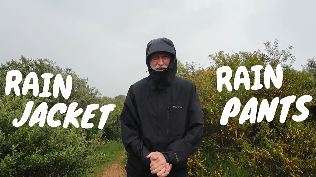 Marmot Minimalist rain jacket and pants