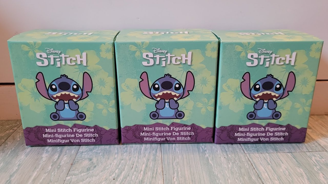 Ouverture de Booster Mystère Disney Figurine Stitch #1