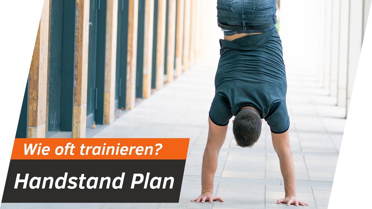 Handstand TRAININGSPLAN - Wie oft Handstand üben? | Andiletics