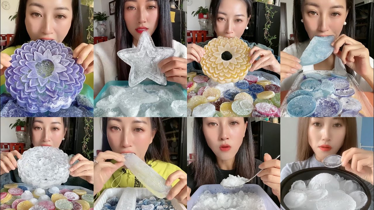 ✨HER SOLO✨ / ASMR ICE EATING / HARD ICE EATING / CRUSHED ICE / FLAVOURED ICE / ICE EATING
