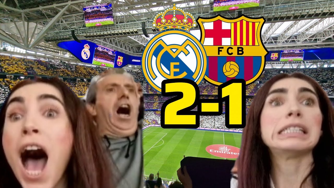 HABLANDO en el CAMPO Real Madrid 2-1 Barcelona en el Santiago Bernabéu 💜 REACCIÓN MADRIDISTA 