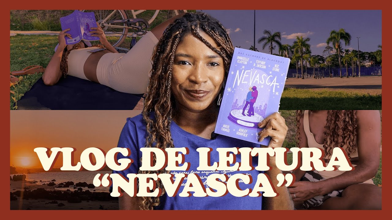 Vlog: lendo NEVASCA, piquenique no parque e descanso na praia | Impressões de Maria