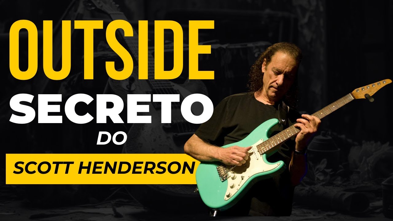 Use ESSA ESCALA no acorde menor e soe Outside como o Scott Henderson (MUITO SIMPLES)