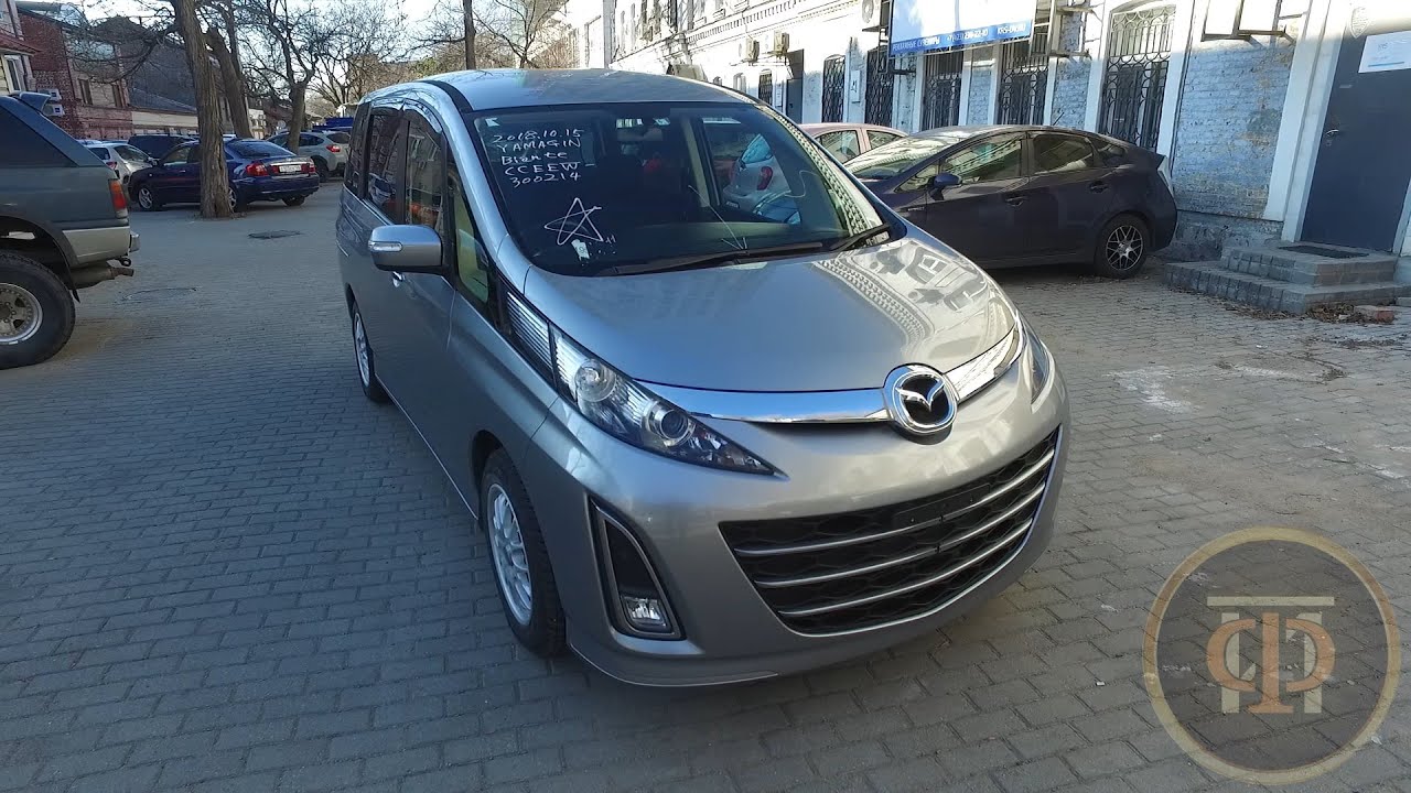 Mazda Biante 2012  i-stop smart edition. Последний японский минивэн на автомате