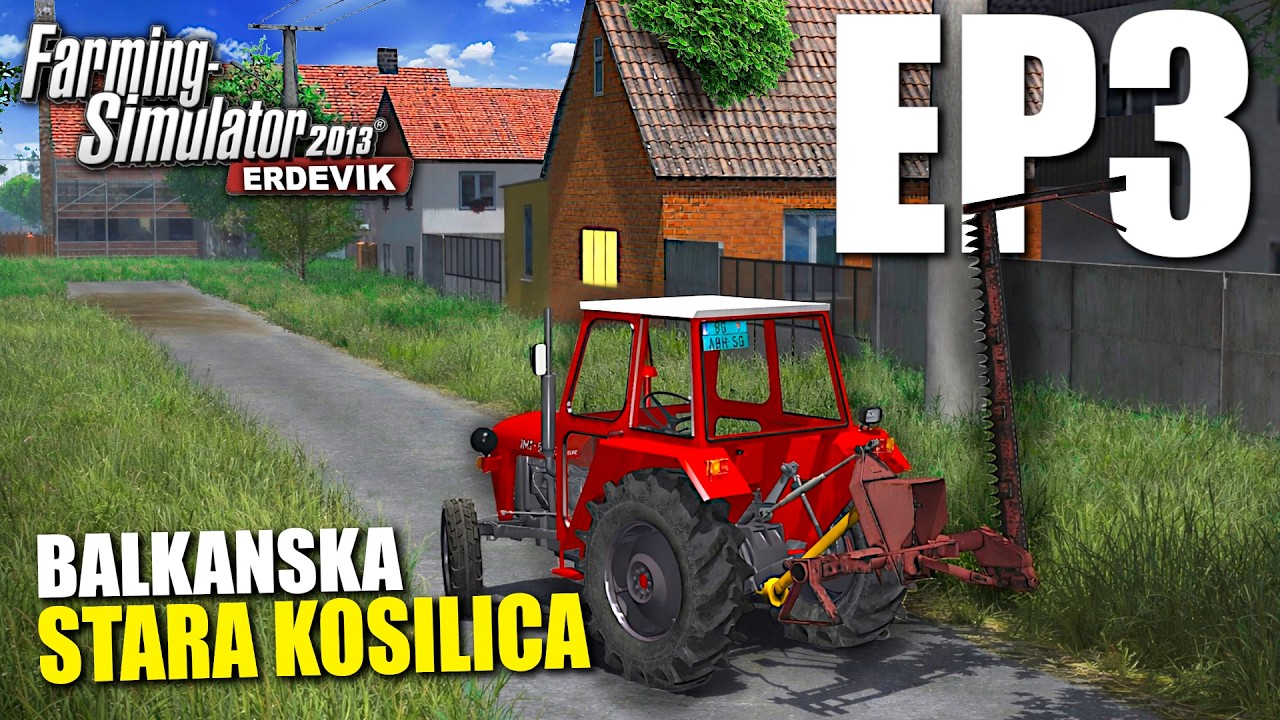 KOSIMO STAROM KOSILICOM | Farming Simulator 13 | Erdevik EP3