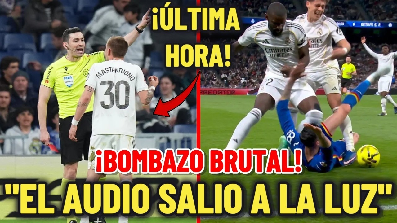 🚨 ¡SALE el AUDIO del VAR! Lo que se ESCUCHÓ en el REAL MADRID vs GETAFE DEJA en SHOCK a LA LIGA 😱