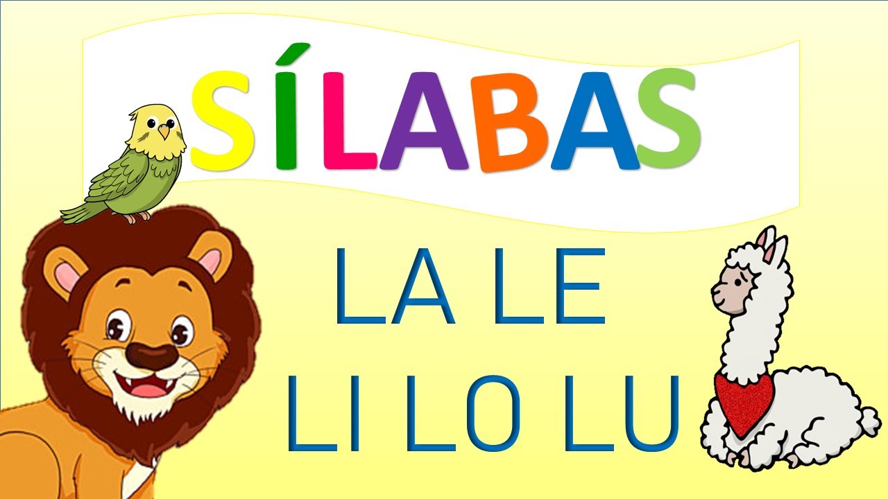 As Sílabas da letra L -  la le li lo lu - ( Educação Infantil) alfabetização