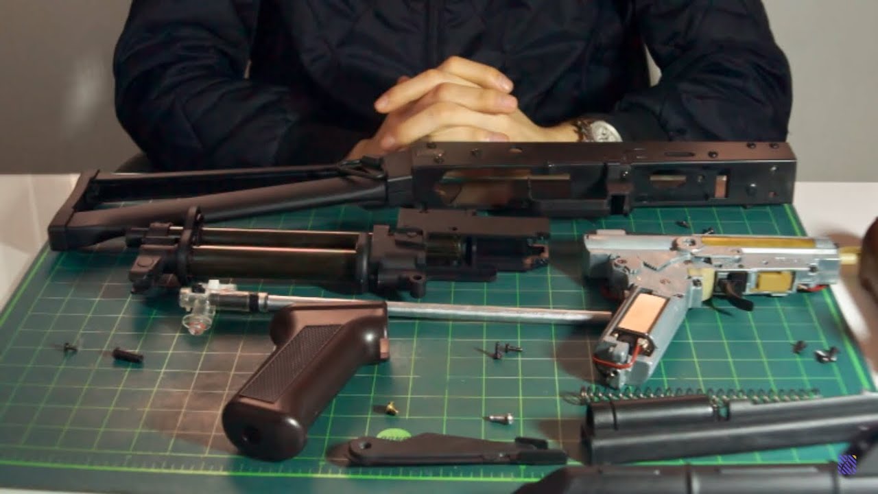 딱총 아카데미 aks-74, 전동건으로 개조하기