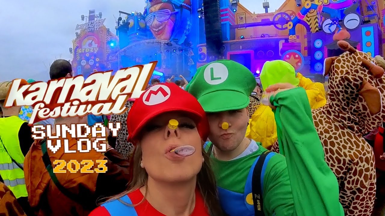 MARIO & LUIGI GET COOKED | Karnaval Festival | Sunday Vlog