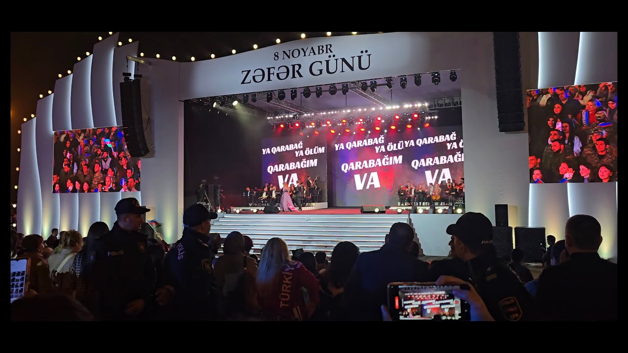 8 Noyabr Zəfər Günü Konserti | Qarabağım Var Artıq | Alim Qasımov ft. Miri Yusif & Natiq Ritm qrupu