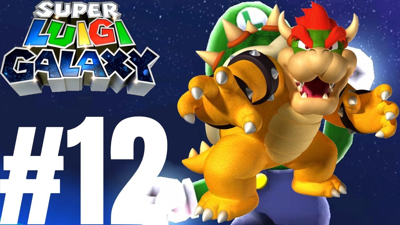 Fighting Bowser again and Unlocking A Secret Level  - Super Luigi Galaxy Walkthrough Part 12