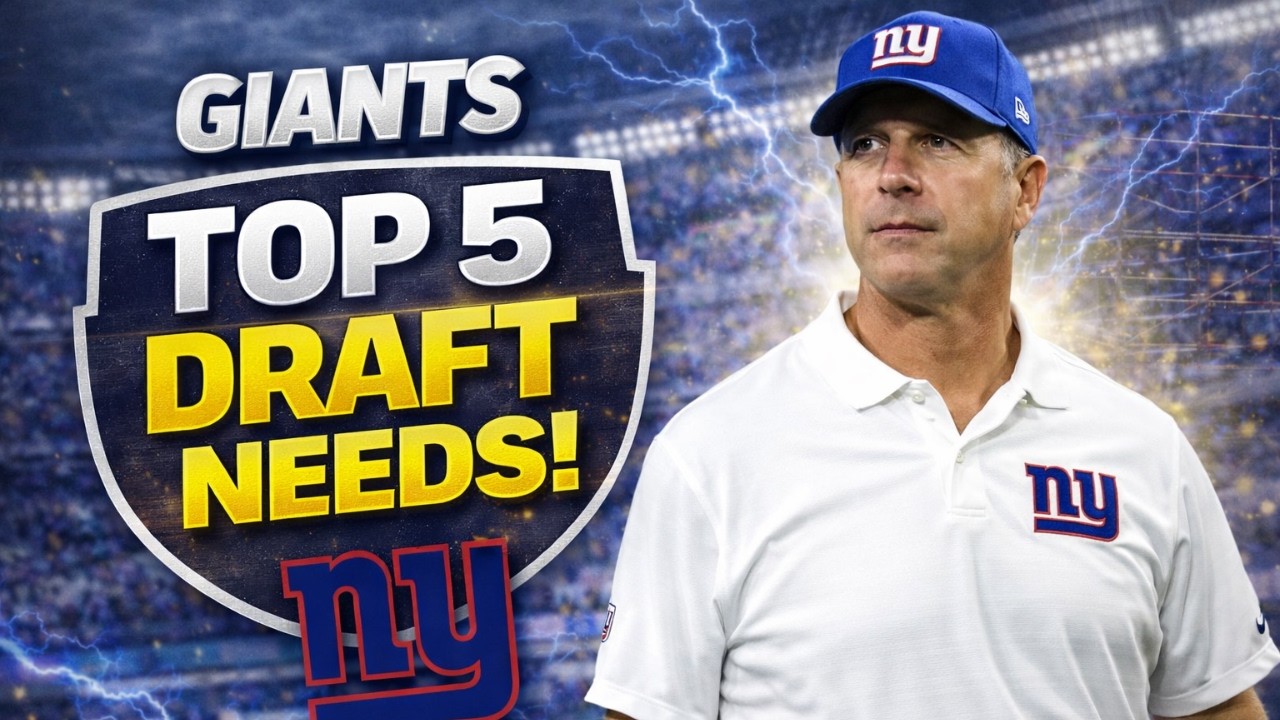 Top Five New York Giants Draft needs