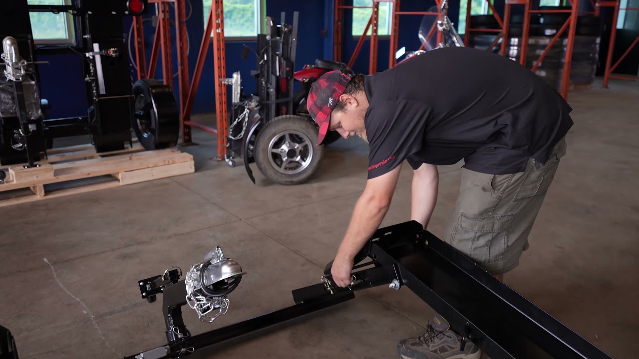 Stinger - Stinger Trailer How To Unfold Video for Can Am On Road Models