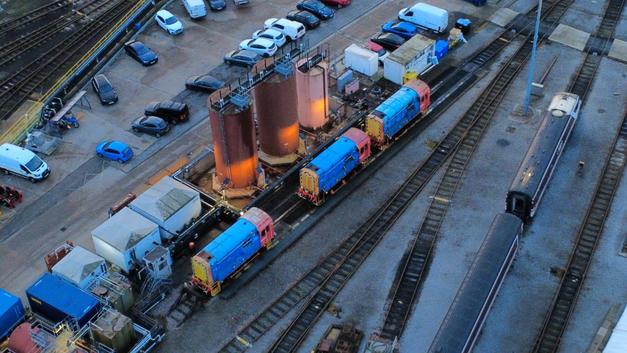 Too many 08s? Neville Hill T&R.S.M.D from above.