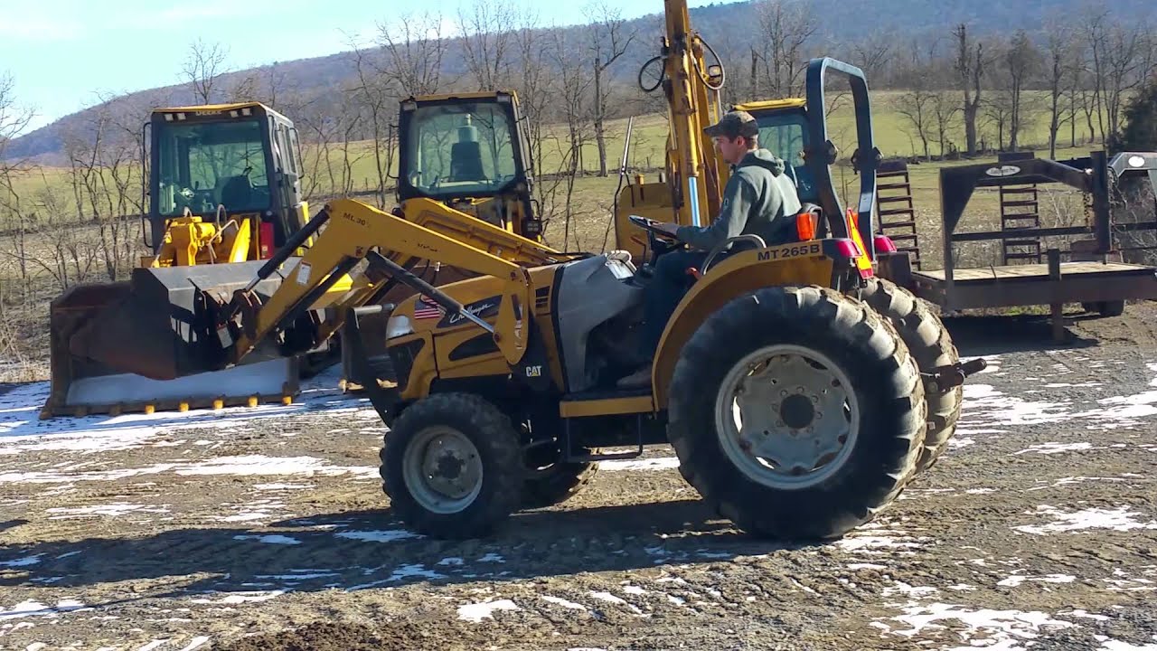 2005 Caterpillar Challenger MT265B Compact Tractor For Sale Operating Video!