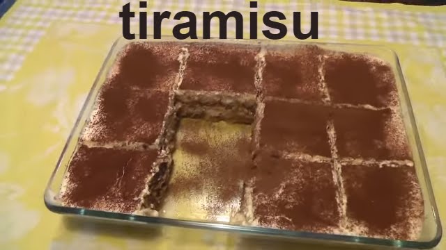 تيراميسو إيطالي روعة في المذاق وسهل التحضير 👌👌