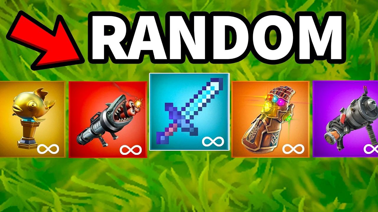 Fortnite НО У ВСЕХ ЕСТЬ СЛУЧАЙНЫЕ ПРЕДМЕТЫ!