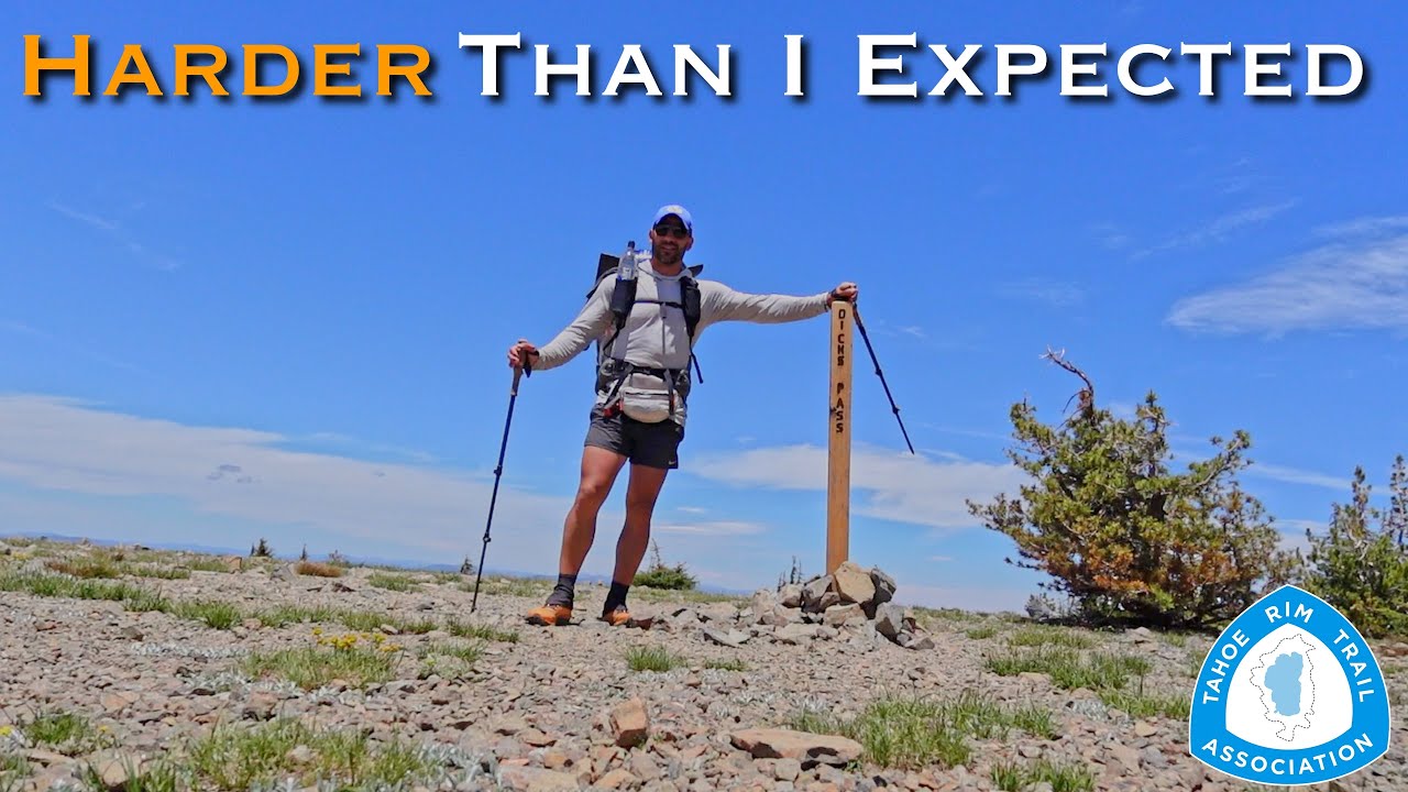 Насколько сложен на самом деле маршрут Tahoe Rim Trail?