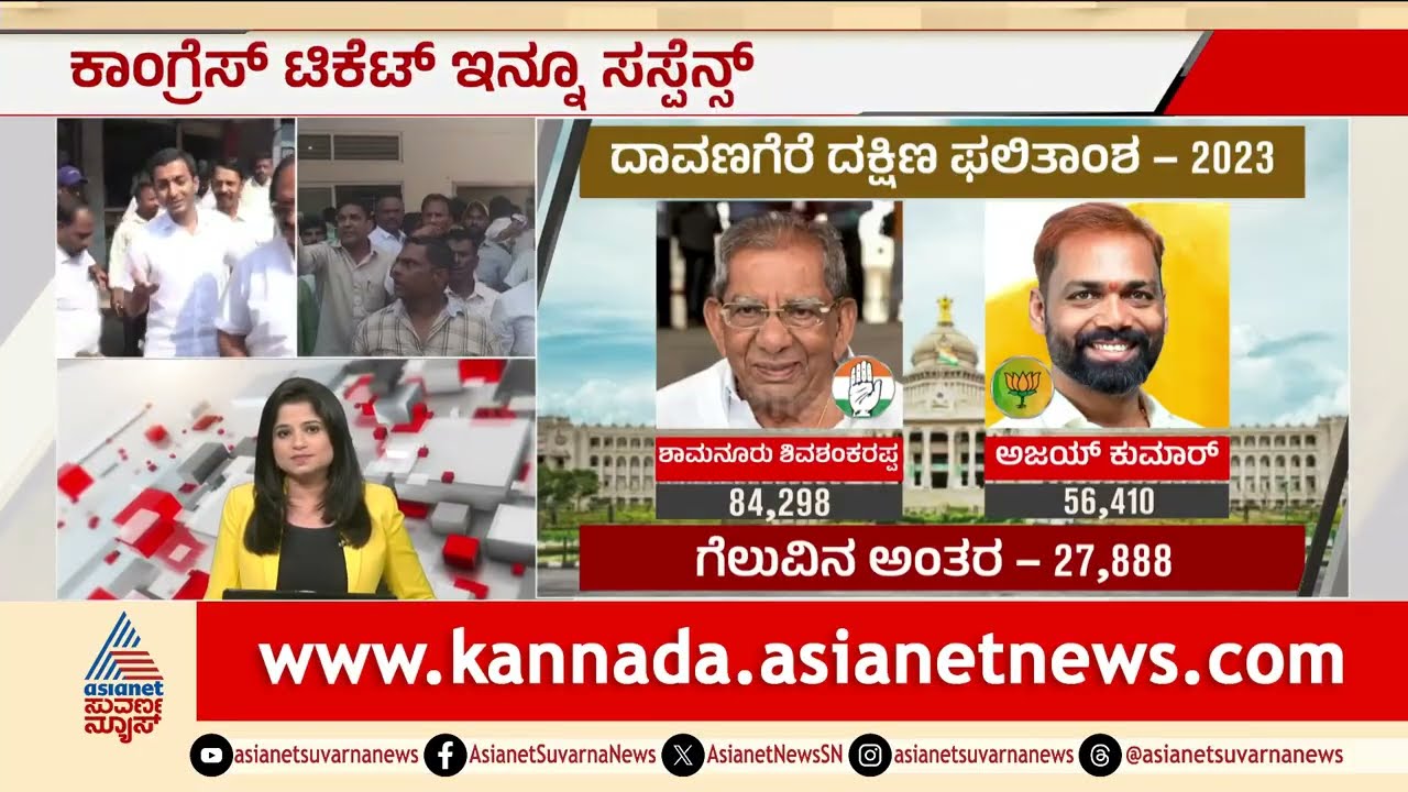 ಟಿಕೆಟ್‌ ಘೋಷಣೆಗೂ ಮುನ್ನವೇ ಅಖಾಡಕ್ಕಿಳಿದ ಸಮರ್ಥ್‌ | Davanagere South By-Election 2026 | Suvarna News