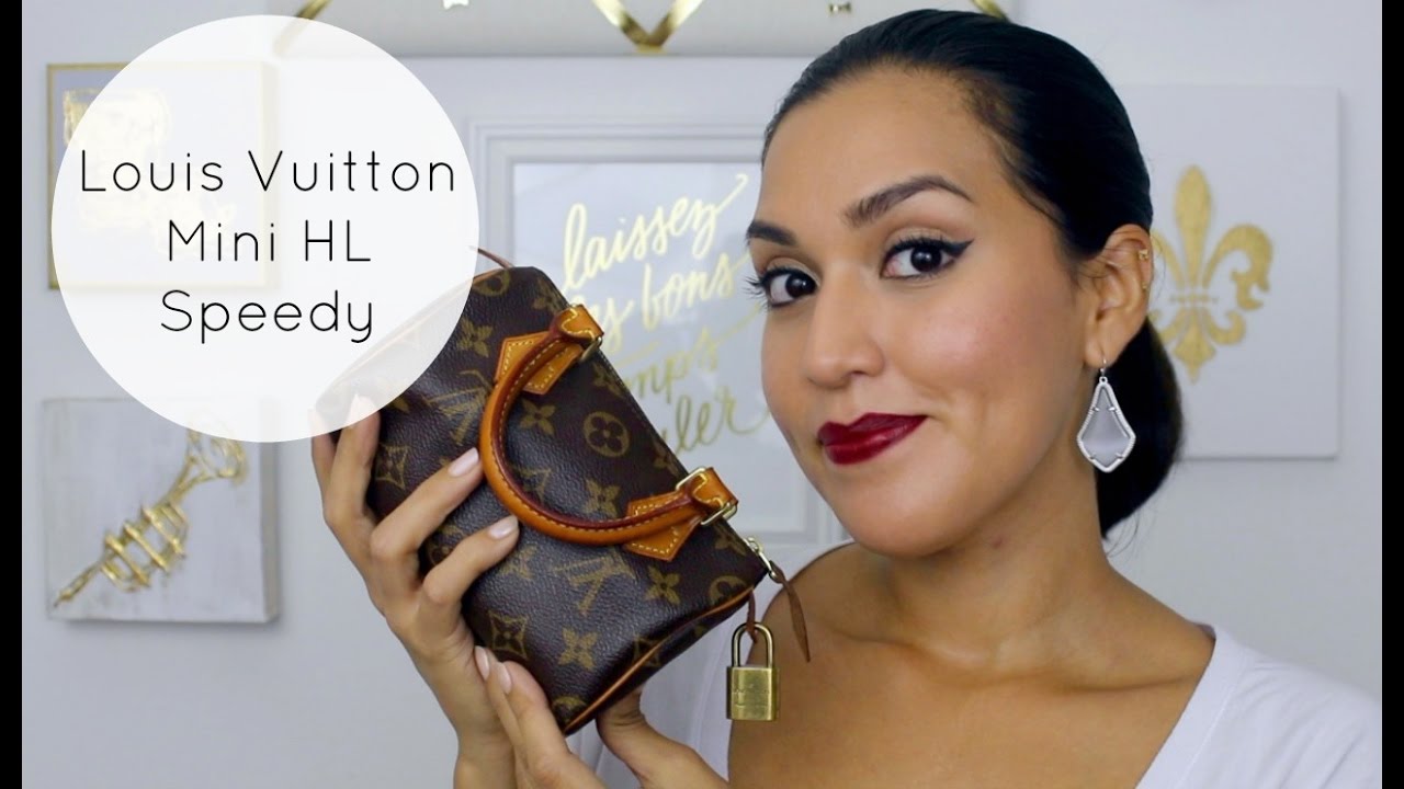 Louis Vuitton Mini HL Speedy (Review / WIMB / What Fits) in HD!