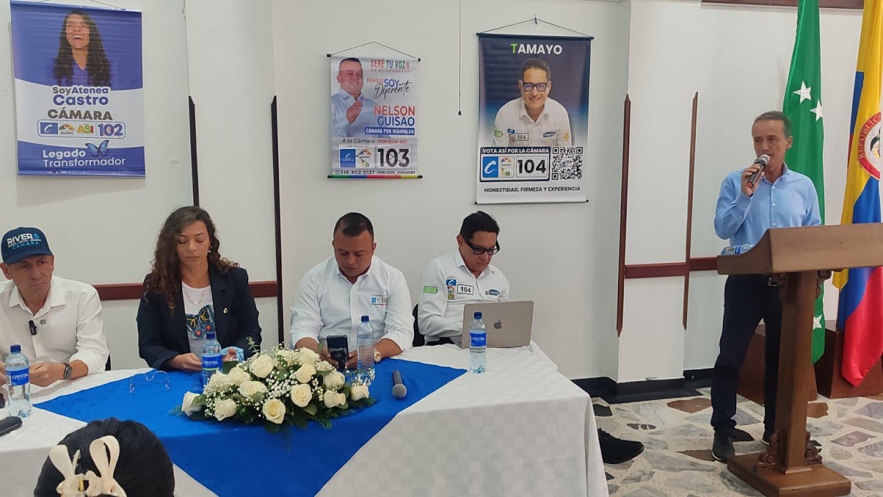 🔴|EN VIVO| CONSERVADORES DE RISARALDA BUSCAN RENACER EN ALIANZAS CON OTROS PARTIDOS. RUEDA DE PRENSA