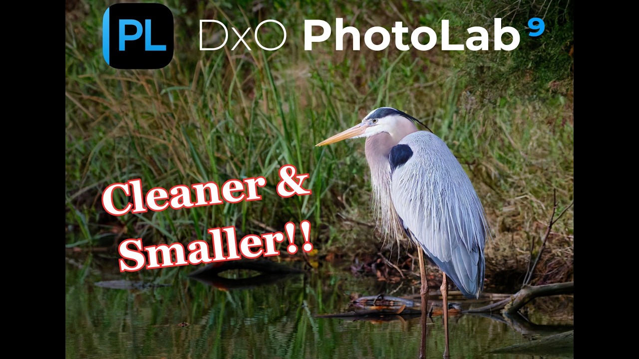 DxO Photolab 9.6 — Файлы становятся чище И меньше по размеру?!