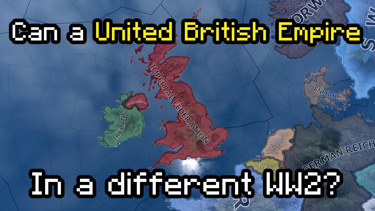 HOI4 Timelapse but British unionized the Empire