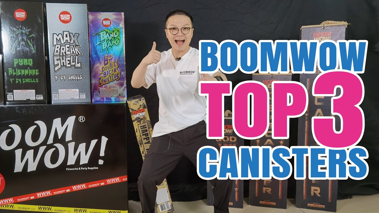 TOP 3 CANISTERS of 2020 | BEST FIREWORKS of 2020