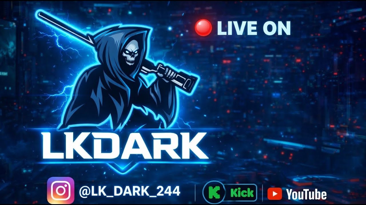 Transmiss&atilde;o ao vivo de LK DARK JOGANDO NOVO JOGO DO PLAYHARD