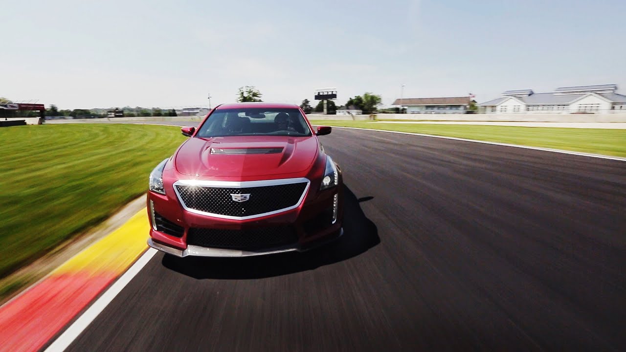 Тест-драйв | Cadillac CTS-V 2016 года