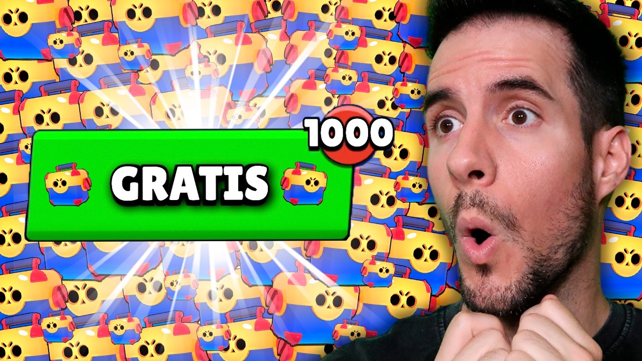 &iquest;QU&Eacute; PASA si ABRO *1.000* MIL MEGACAJAS en una NUEVA CUENTA? | BRAWL STARS
