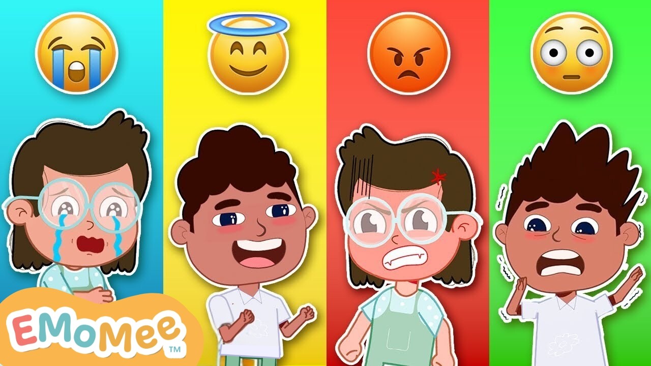 Learn Feelings And Emotions | Social Skills For Kids | Learning Videos | Kids Cartoon | EMoMee