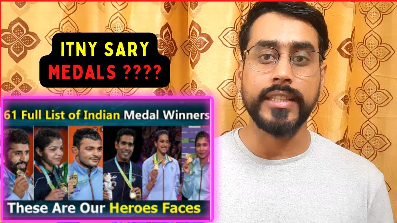 Pakistani Pindi Reaction | 61 Full List Of Indian Medal Winners | Commonwealth Games 2022 | REACTION