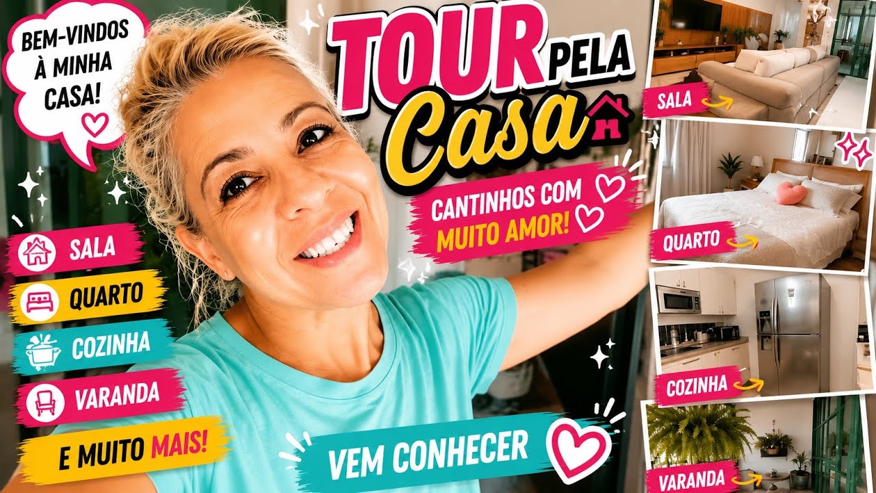 Tour pela Casa  da Glamurosa 🏠😍🎬