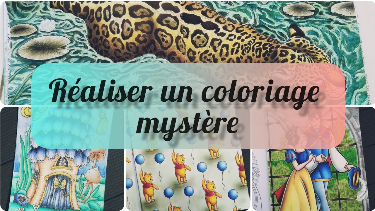 [Tuto] Ma façon de ... Réaliser un coloriage mystère ❇️📖
