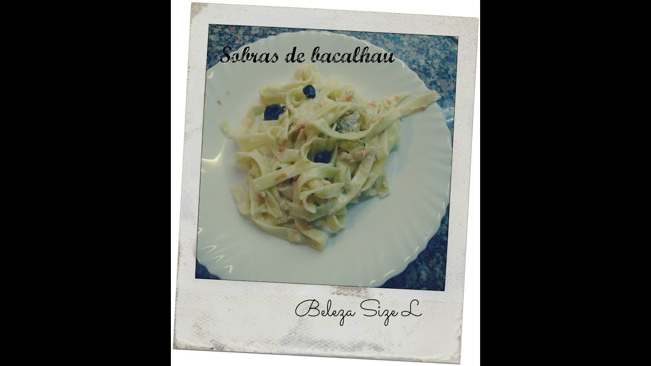 Receita: Massa de bacalhau