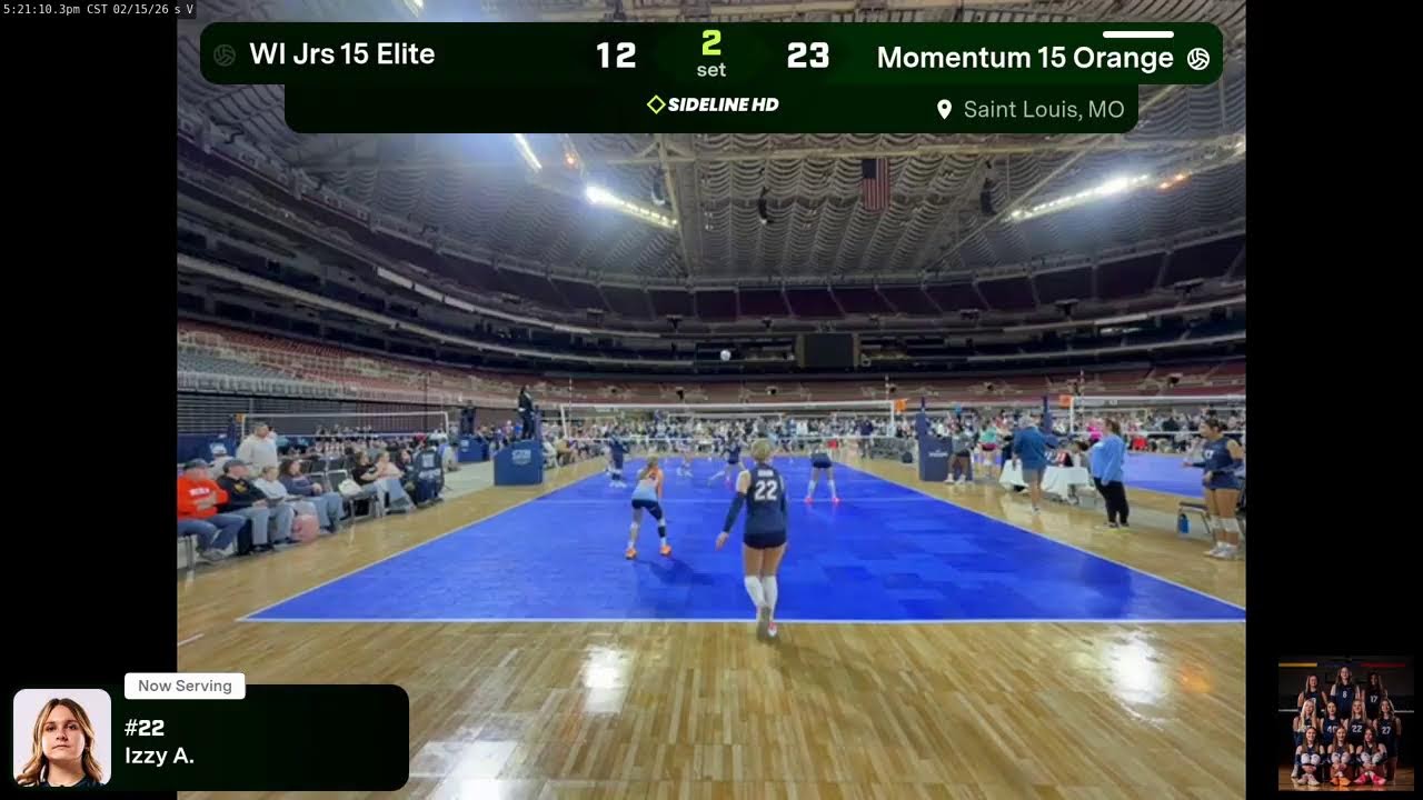 Momentum 15 Orange vs. WI Jrs 15 Elite (2026.02.15)