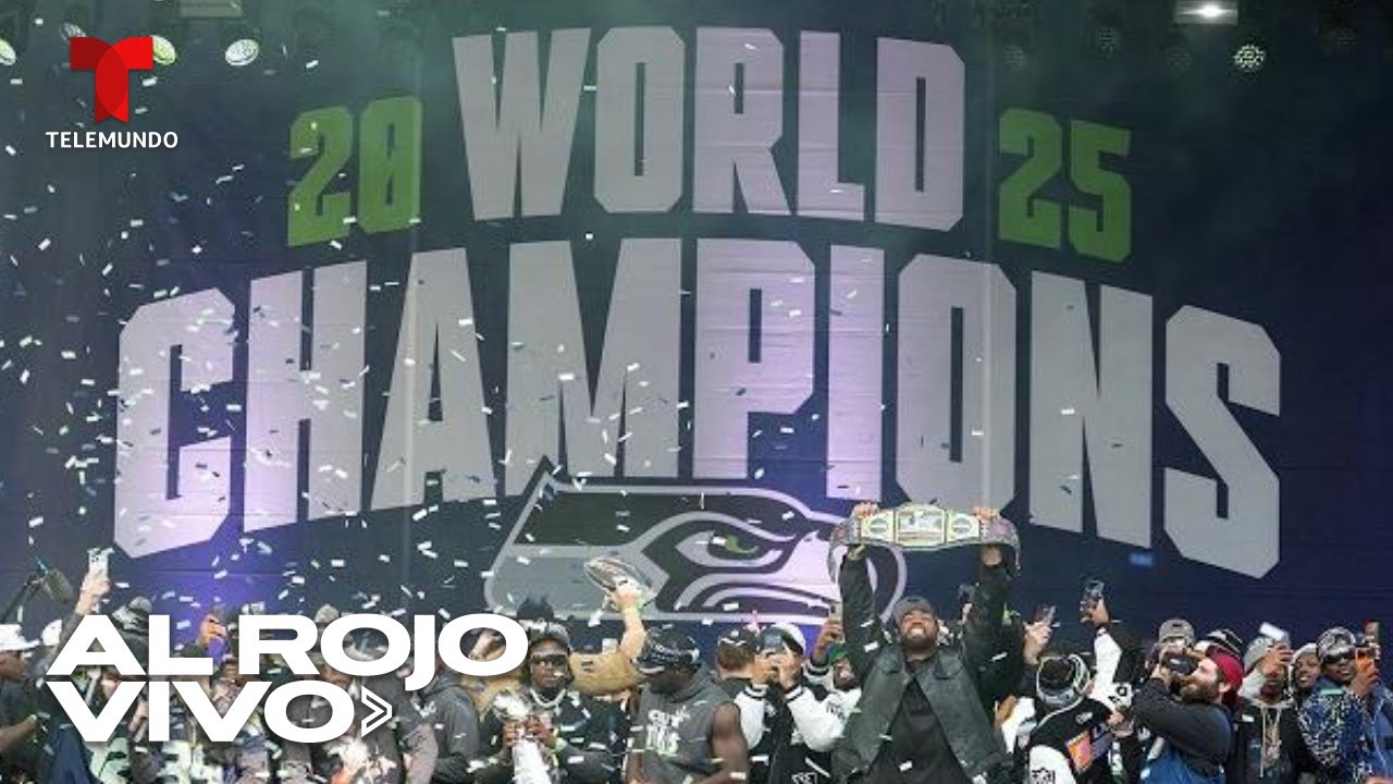 Los Seattle Seahawks celebran la victoria del Super Bowl con un desfile por la ciudad | Al Rojo Vivo