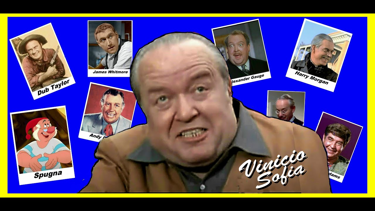 VINICIO SOFIA  (i grandi doppiatori italiani)